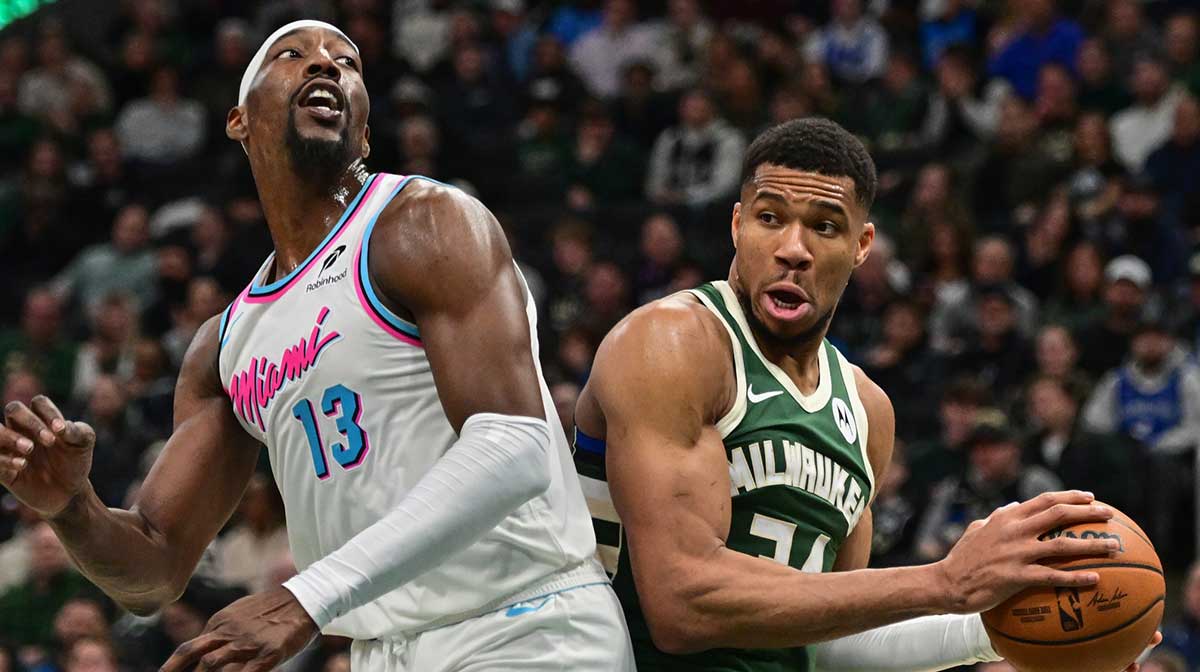 热火队友盛赞“字母哥”与阿德巴约组合:堪称NBA最强前场